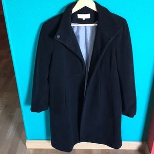 Black Calvin Klein pea coat